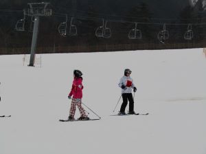 蒜山スキー実習