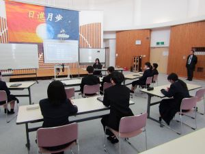 ７・８年生進路学習の発表会