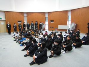 ３学期始業式