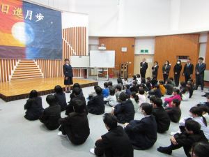 ３学期始業式