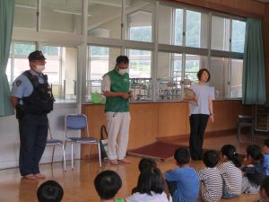 避難訓練・防犯教室