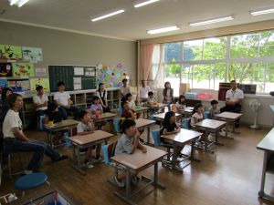 授業参観・ＰＴＡ救急法講習会・学級懇談