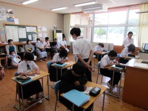 授業参観・ＰＴＡ救急法講習会・学級懇談