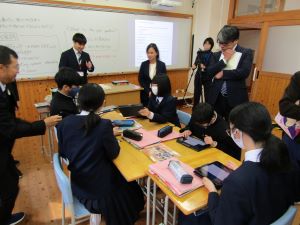 新庄村小中一貫教育校研究発表会