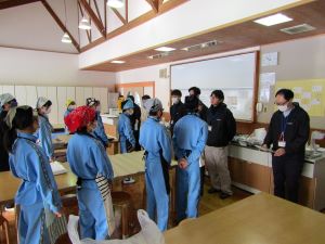 もちつき体験学習