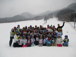 小学校全校スキー教室