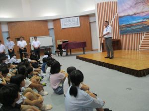 １学期終業式