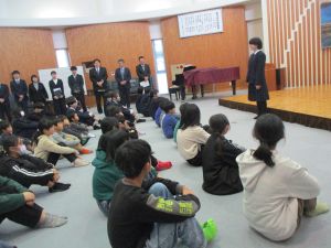 第２学期終業式