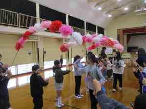 ６年生を送る会