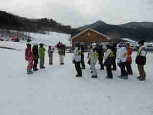 大山スキー教室