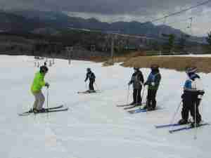 大山スキー教室