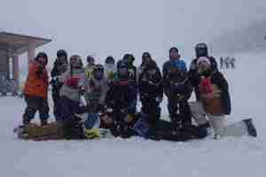 大山スキー教室