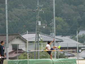 真庭支部学童陸上記録会