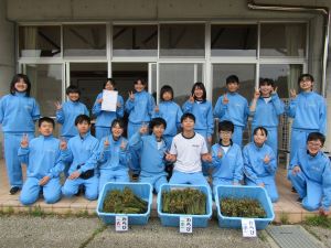 春の遠足（ウォークラリー）とわらび採り
